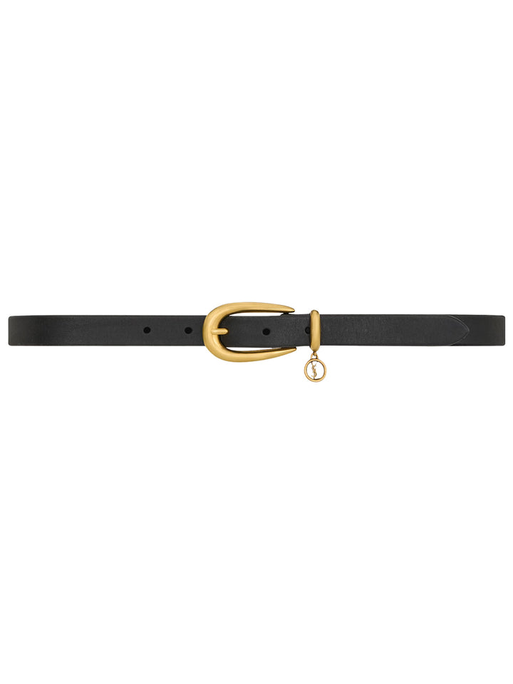 Saint Laurent Paris Cinture - Nero | 86719100aa8f97447c70b6bc1036572b6ae4bb2f