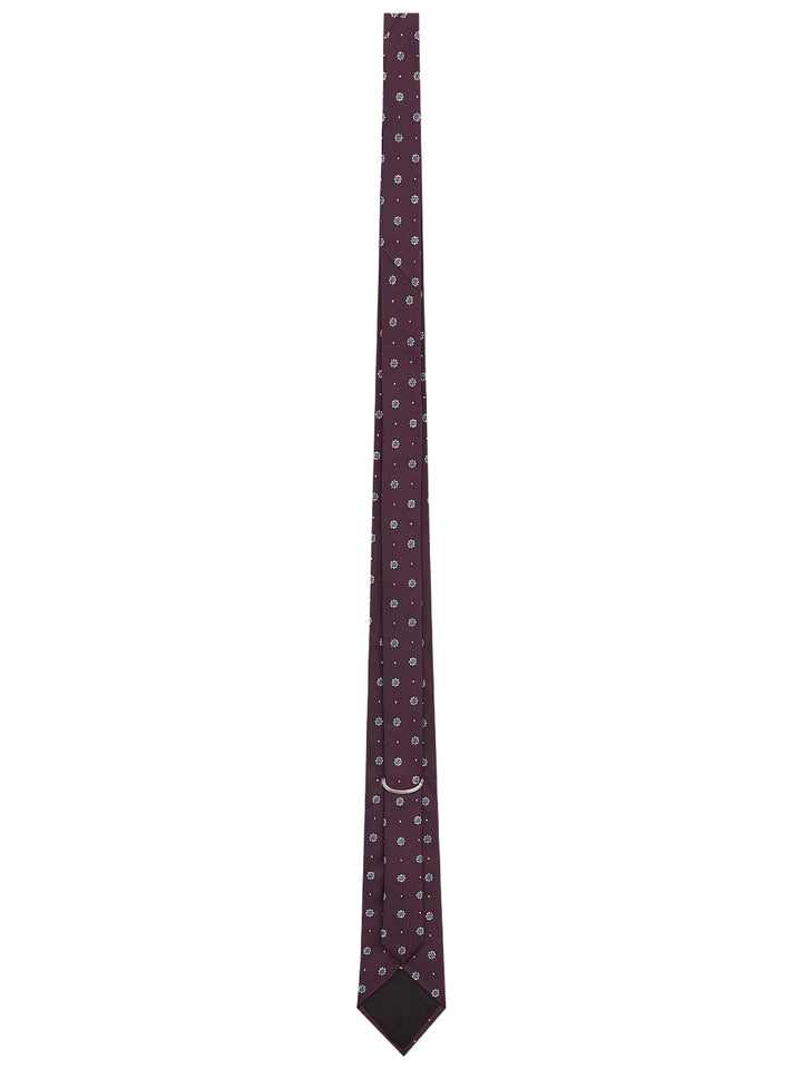 Saint Laurent Paris Ties - Rosso | 4eb5f92c2cfabdc84f8639439bf6055685b2bb5e