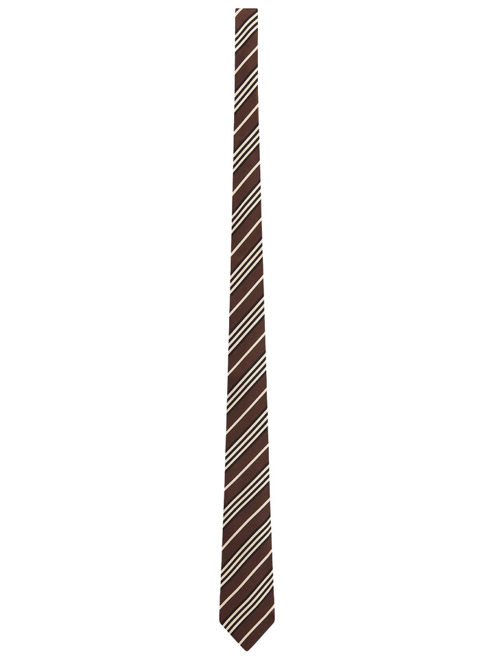 Saint Laurent Paris Ties - Marrone | e9797c7638cd000674ec687c756b9ea16241b5d6
