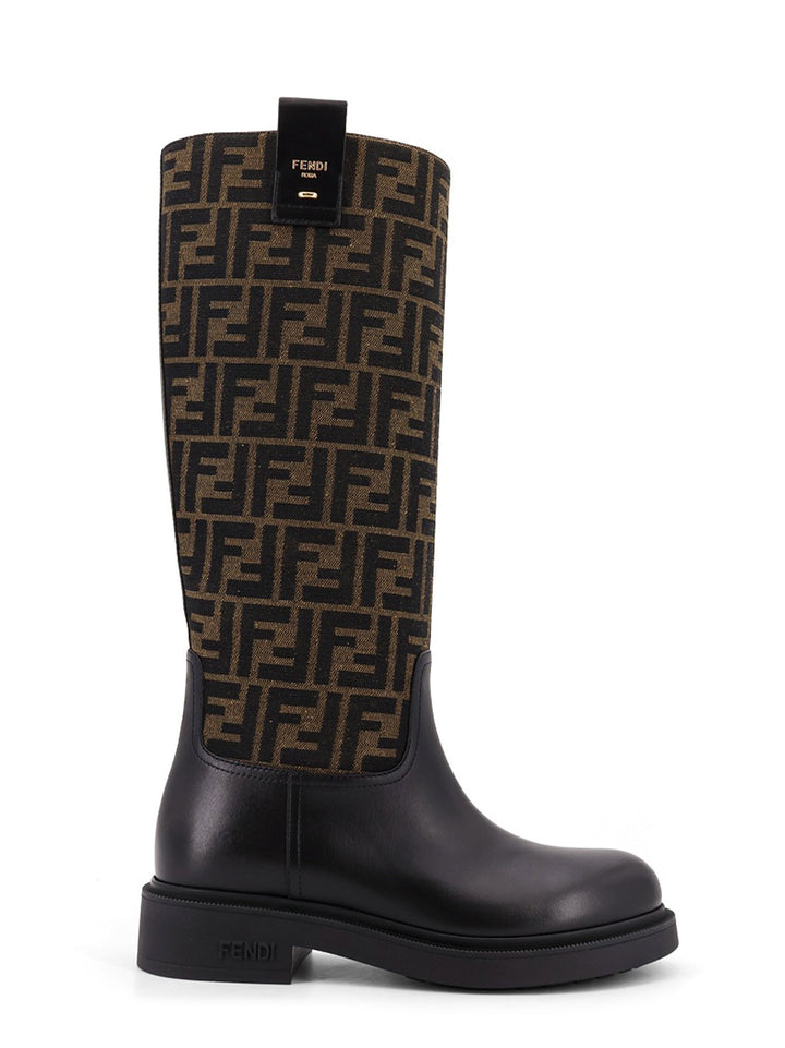 Fendi Boots - NERO+TABACCO NERO | 459fb90732a546957b88e166cfb5224d5feff0fb