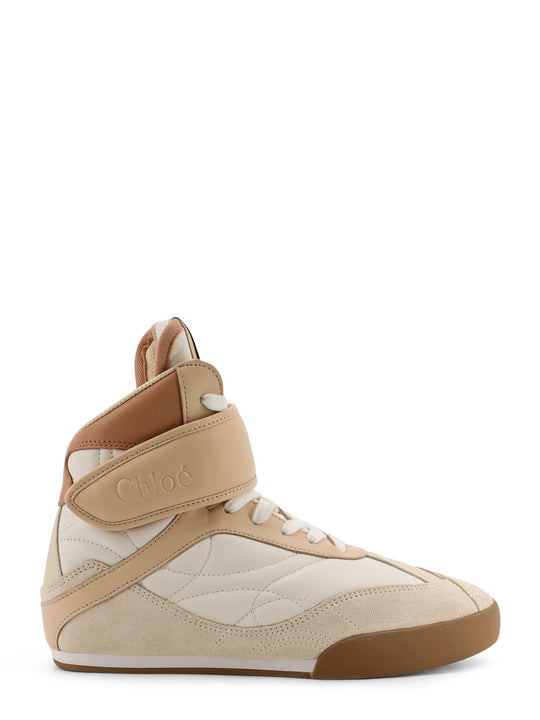 Chloé Kick Leather Sneakers