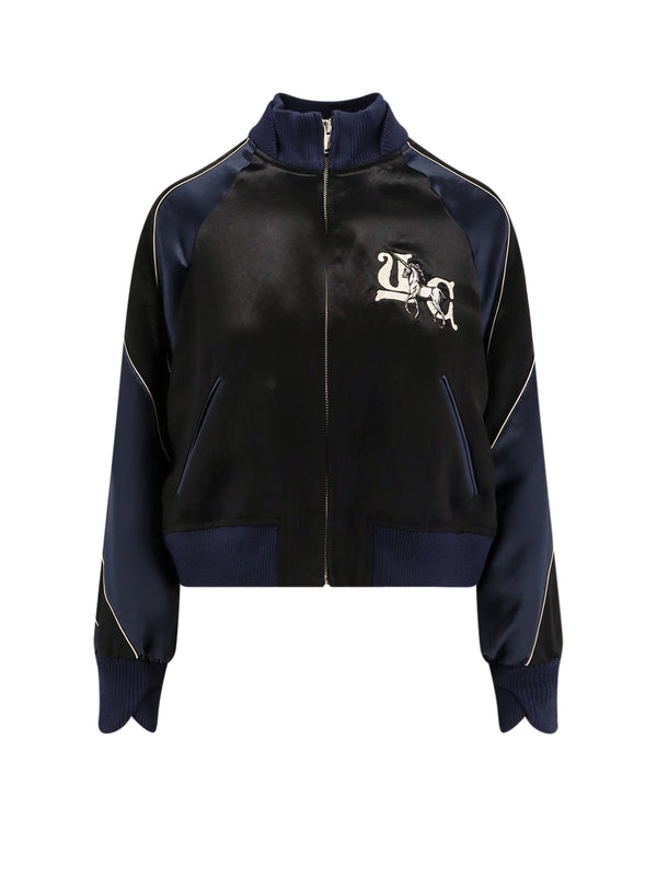 Satin Bomber Jacket