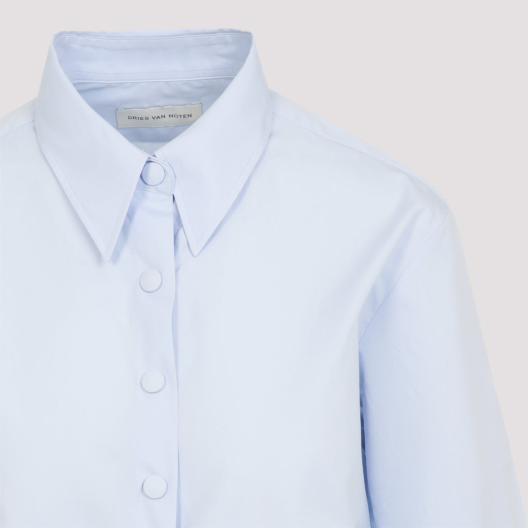 Dries Van Noten Shirts - Blu | 12540a4d9e6e90ac2543016bf3e711a1616edba9