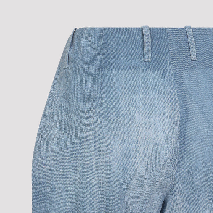 Ermanno Scervino Wide leg - Blu | dc36456520eedeb853bdee73348019f93361c98a