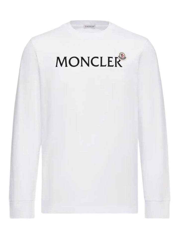 Moncler Round neck - Bianco | 9cf844e673975d204d7722b49f28caeb0186488e