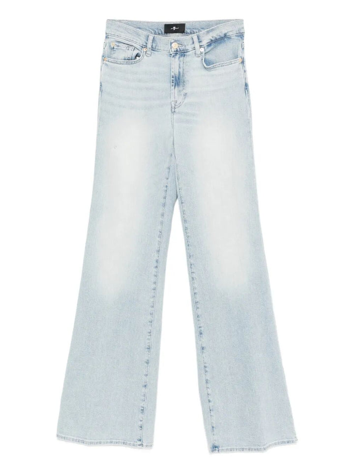 7 For All Mankind Flared - Blu | f37951946fa5a923a87598e8f505f05587b249ac