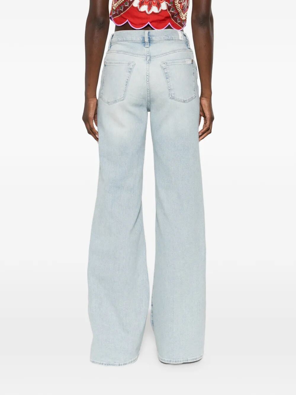 7 For All Mankind Flared - Blu | 592000f769b3df47c3b5e95fb9f633578df5fa19
