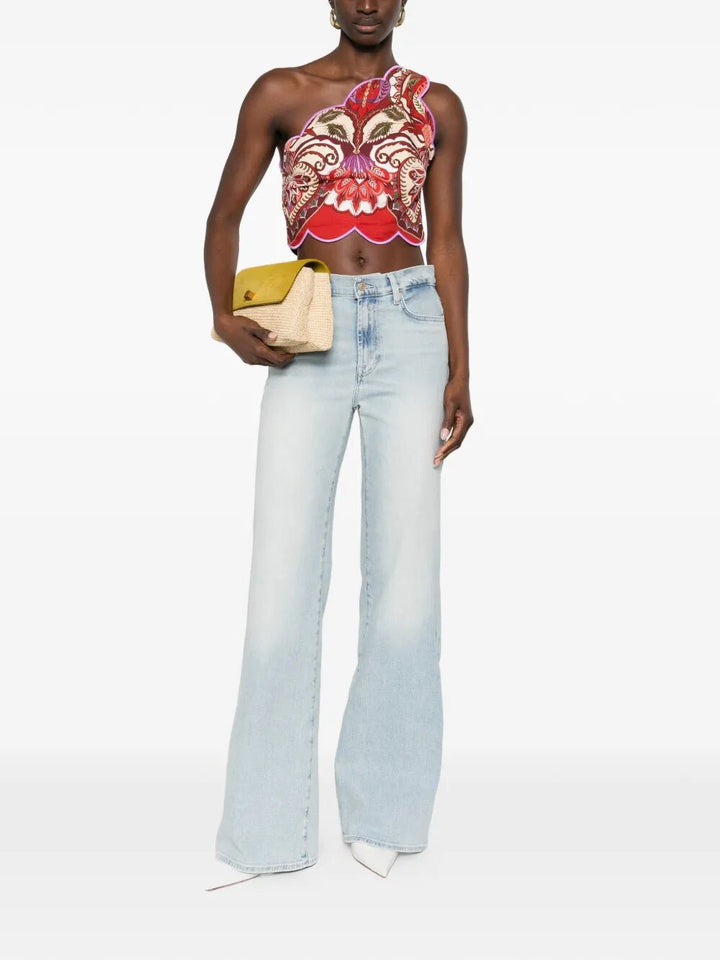 7 For All Mankind Flared - Blu | 4ba12f05558b2c0f07dfc7ffdc2888b16e1e6cbc