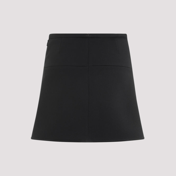 Courreges Mini skirts - Nero | 875b0c1478dffe03e4cc085085cf3a6197417c2f