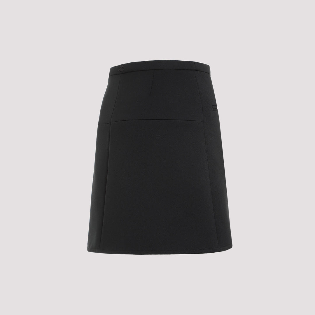 Courreges Mini skirts - Nero | 64cf68d790759a8fde07a9cf9cd37fd6c1fce51f