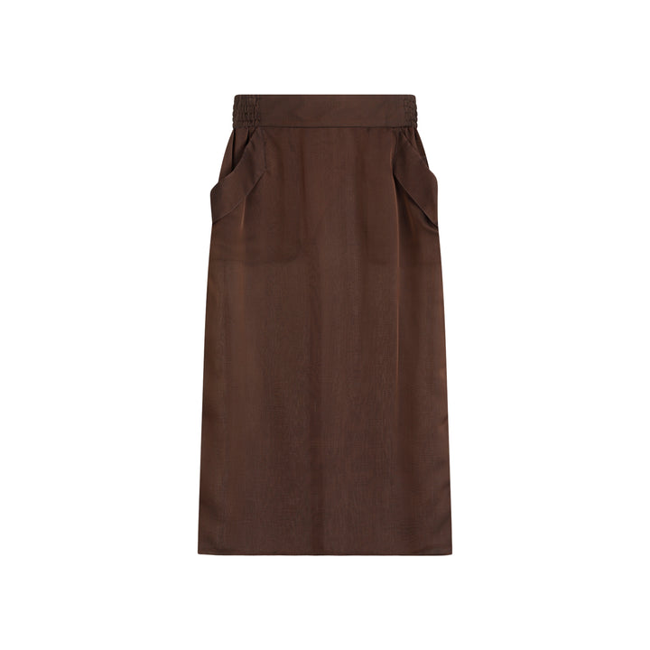 Saint Laurent Midi skirts - Marrone | 274306cae746daa9eba59b5cb74b90af4b60b3e7