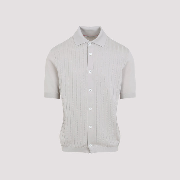 Brunello Cucinelli Polo - Nude & Neutrals | 6404029d971e35036a12ff4b057bea0a279315b7