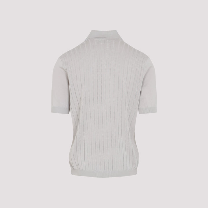 Brunello Cucinelli Polo - Nude & Neutrals | 7a676ce21eb8a1ef72ae51bc47dea8ff1a92f016