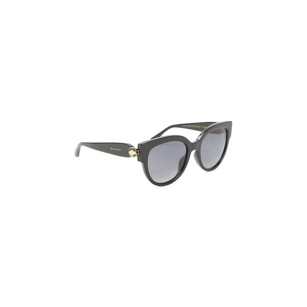 Black Serpenti Forever Round Sunglasses