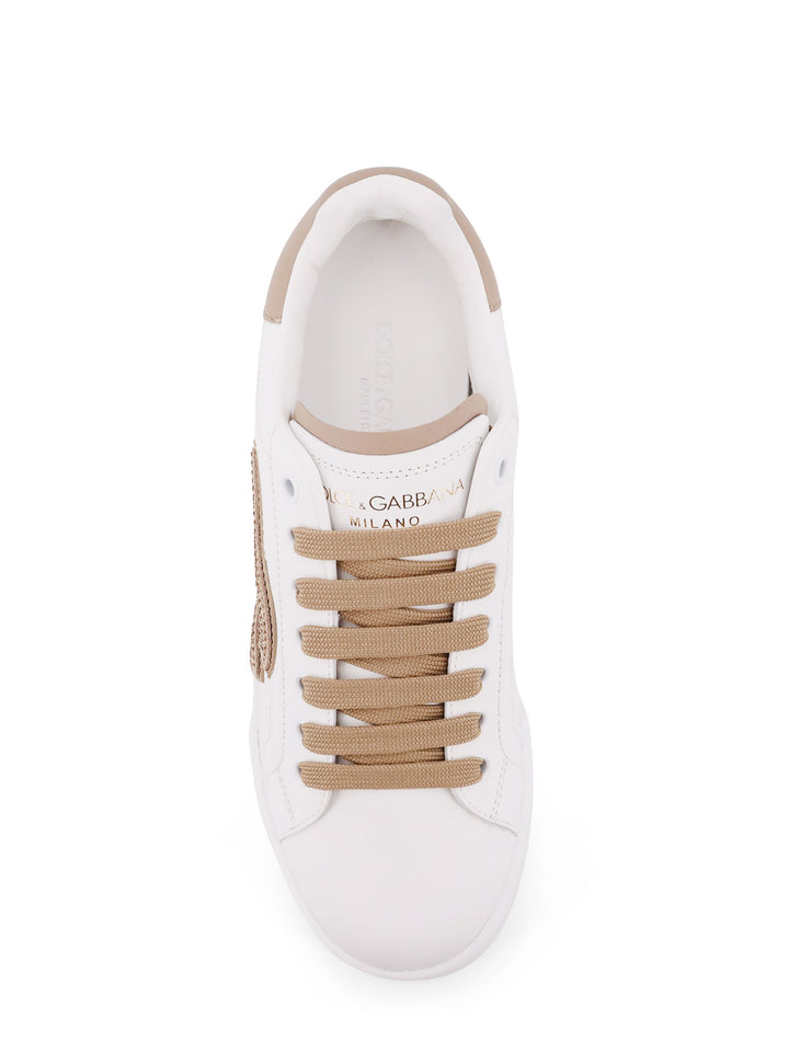 Dolce & Gabbana Sneakers - BIANCO/TAUPE | 852f7e333c226e520a07620f8cd57d8d3902e4af