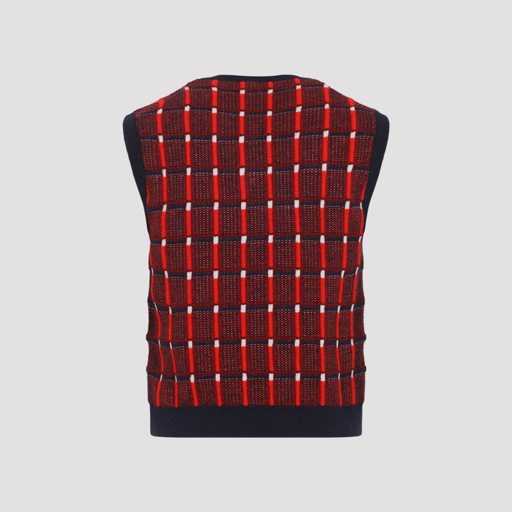 Jil Sander Gilet - Rosso | 3b025113586c31002a81fd5525e60601d85c9c1f