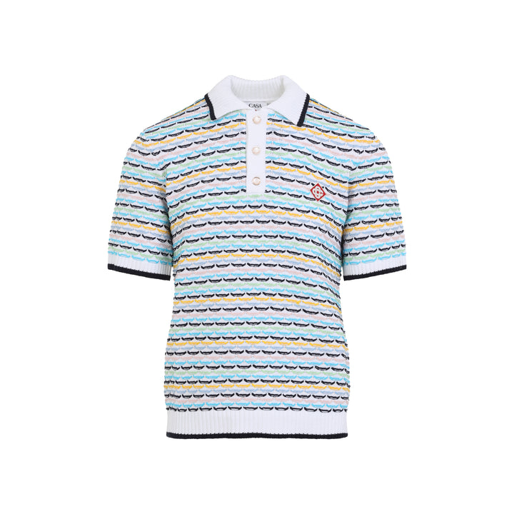 Casablanca Polo - Multicolour | b55e7e713b6ddeff9686769923471ddacc2ad355