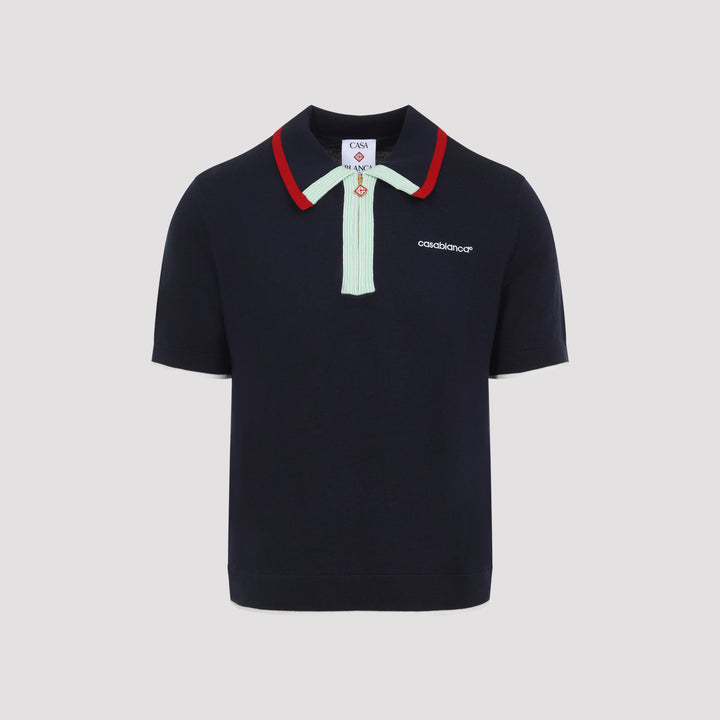 Casablanca Polo - Blu | d4041f2b18a5f1615206eeea6bdfbc4a12ed40a6