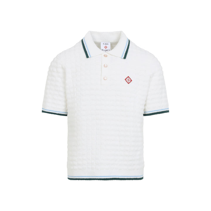 Casablanca Polo - Bianco | 7c5e7da3fac63f2ca84aae5aec67b57ed0ab314c