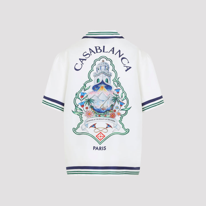 Casablanca Shirts - Bianco | 7f9db4ad6a5202f0e4712ed56954a764ae0d7589