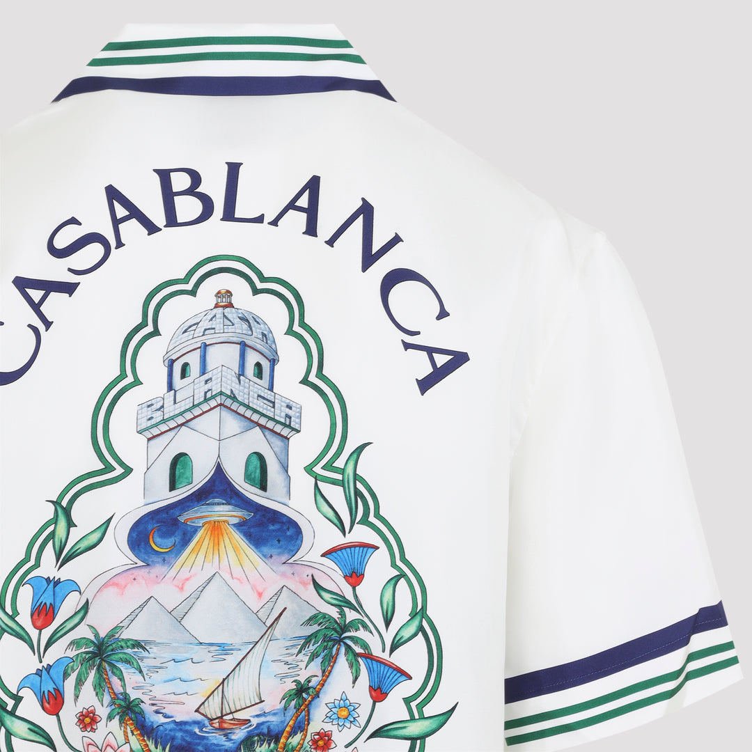 Casablanca Shirts - Bianco | af4380438d02f81f02e2edef7f17b43d3197b116