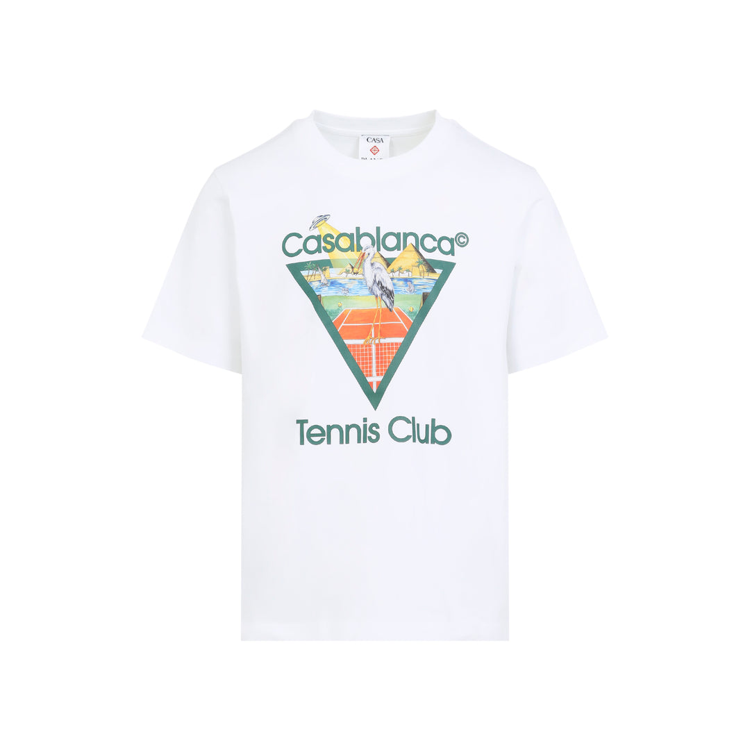 Casablanca T-shirts - Bianco | 5528035904dbc077a9478c1f78b8cca8e1871efc