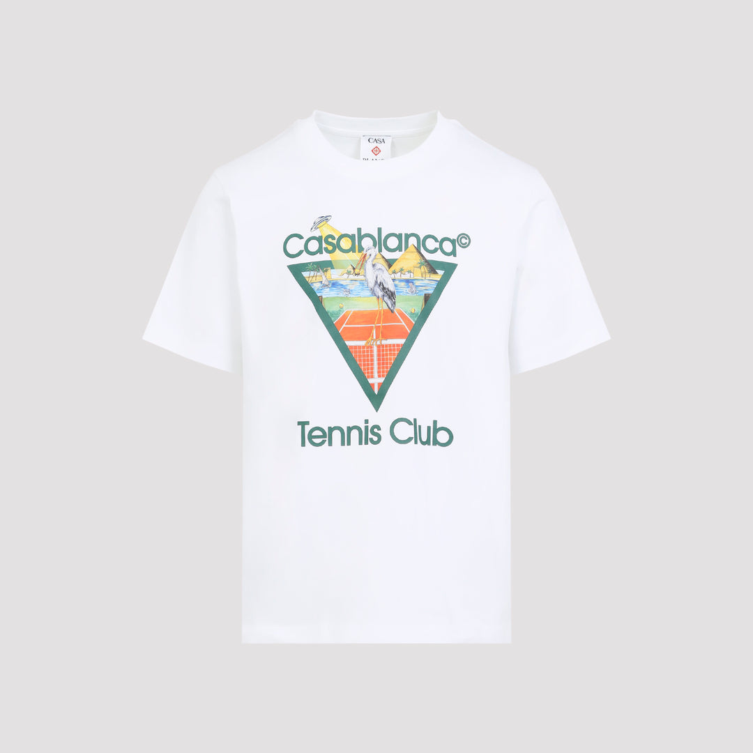 Casablanca T-shirts - Bianco | 2f2a19829201220079a12dacdc7d494abbfb1178