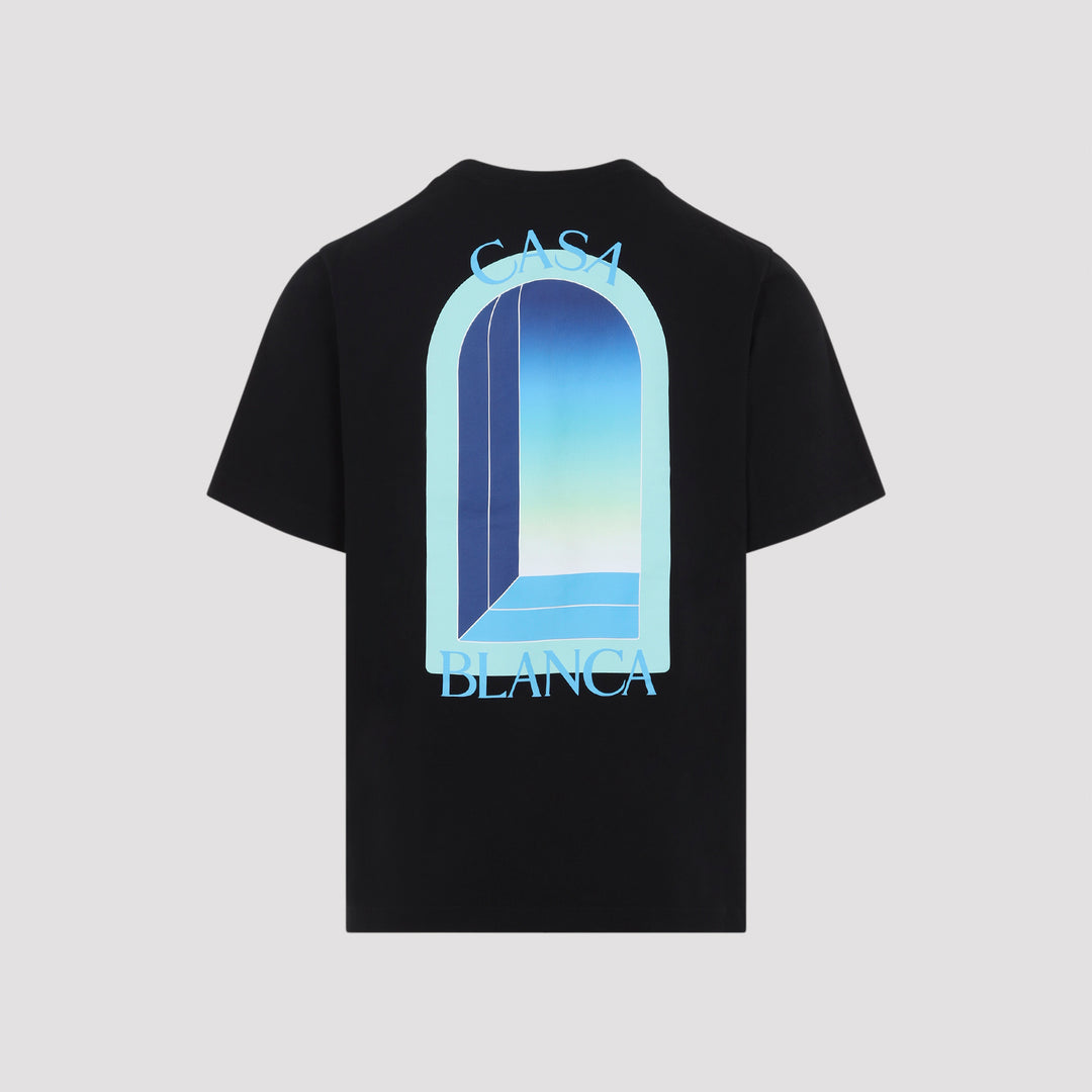 Casablanca T-shirts - Nero | 74c75405f6f169ca4843ac6d4f457bf64e0a8011