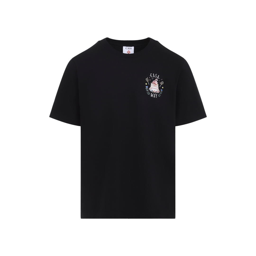 Casablanca T-shirts - Nero | 8218e458be4112c7ea0e0940872453d302943930