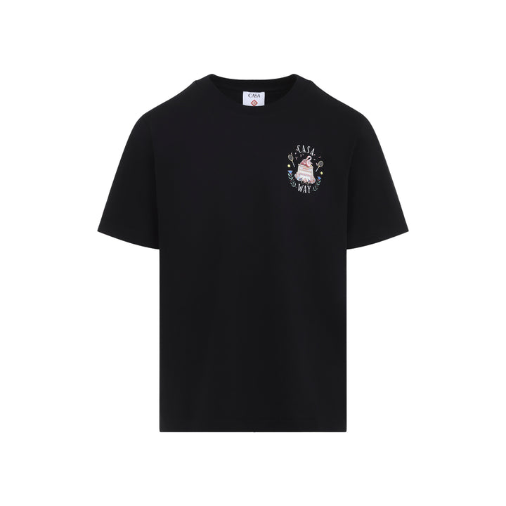 Casablanca T-shirts - Nero | 8218e458be4112c7ea0e0940872453d302943930