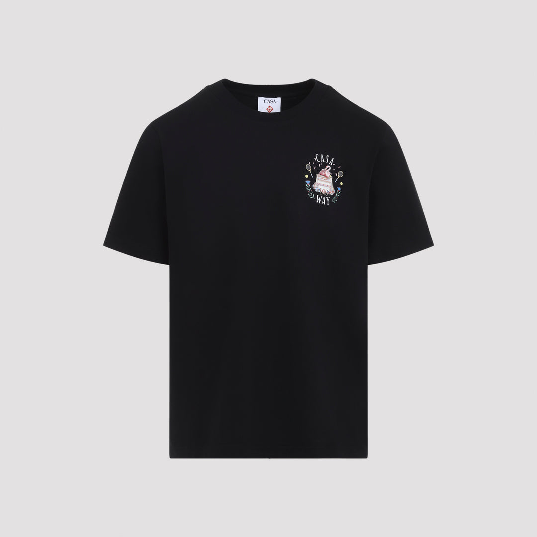 Casablanca T-shirts - Nero | e9d9264902b16efff5385591c60ea3df8568bf1f