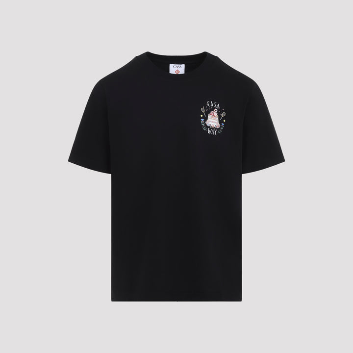 Casablanca T-shirts - Nero | e9d9264902b16efff5385591c60ea3df8568bf1f