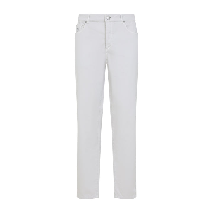 Brunello Cucinelli Regular & straight leg - Bianco | df19b89d0d5790b228fba8abc186392ea4e5ca07