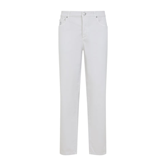 White Cotton Jeans