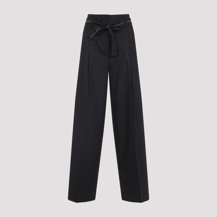 Peserico Wide leg - Grey | 0e637ea2f310bd5432fc3e437e3cb3be9a71ba7e