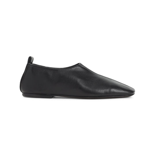 Black Leather Loafers