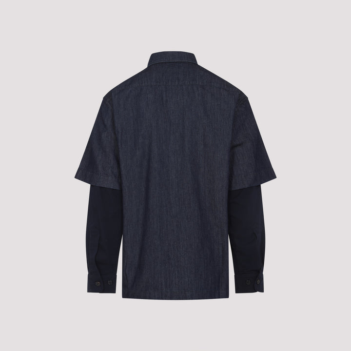 Dries Van Noten Denim&leather - Blu | c1339c6eb046e8f0752da5063e4a137a997a64fb