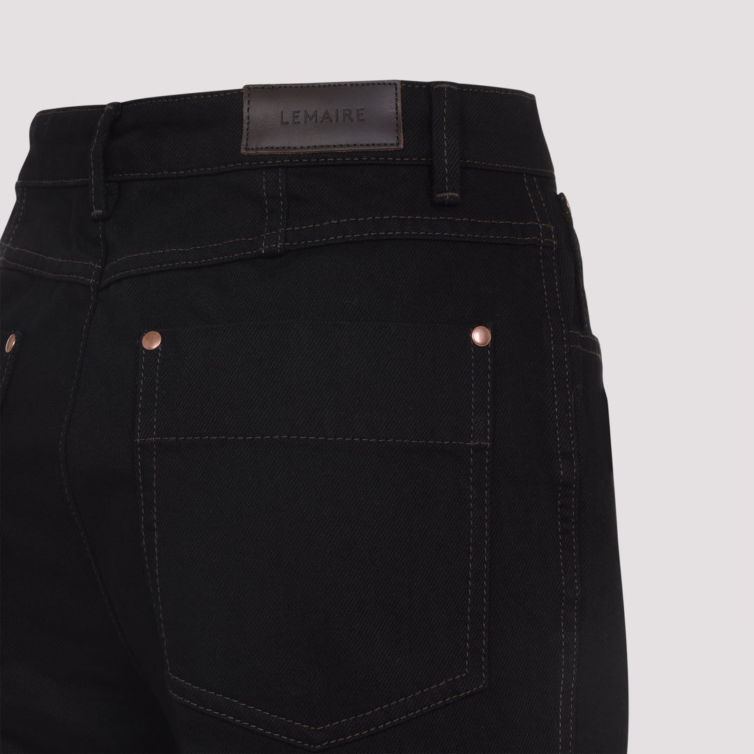 Lemaire Regular & straight leg - Nero | a033eb75e643cb994cfefda8208989484183827e