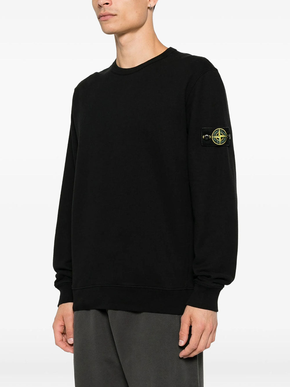 Stone Island Round neck - Nero | 2183f44930191f6aef578e5cfafa89568d165d2b