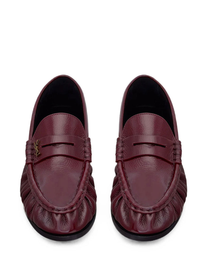 Saint Laurent Paris Mocassini - Rosso | 6c239589c1c8900726eff2d4ca5719780636a7e4