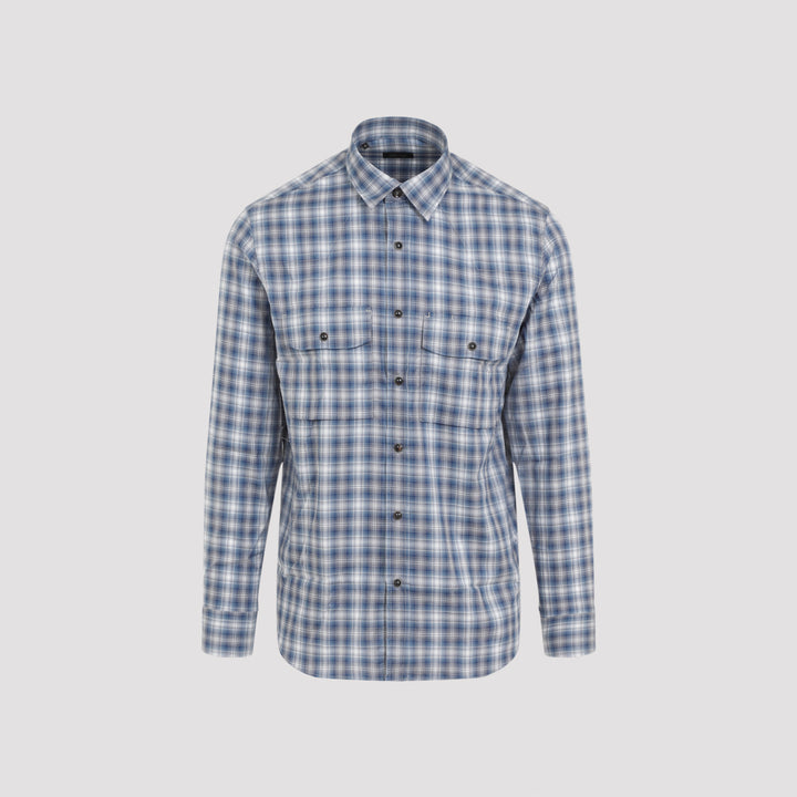 Brioni Shirts - Blu | b5b25e58fbe08c21811fffd9a8e84be5b944276b
