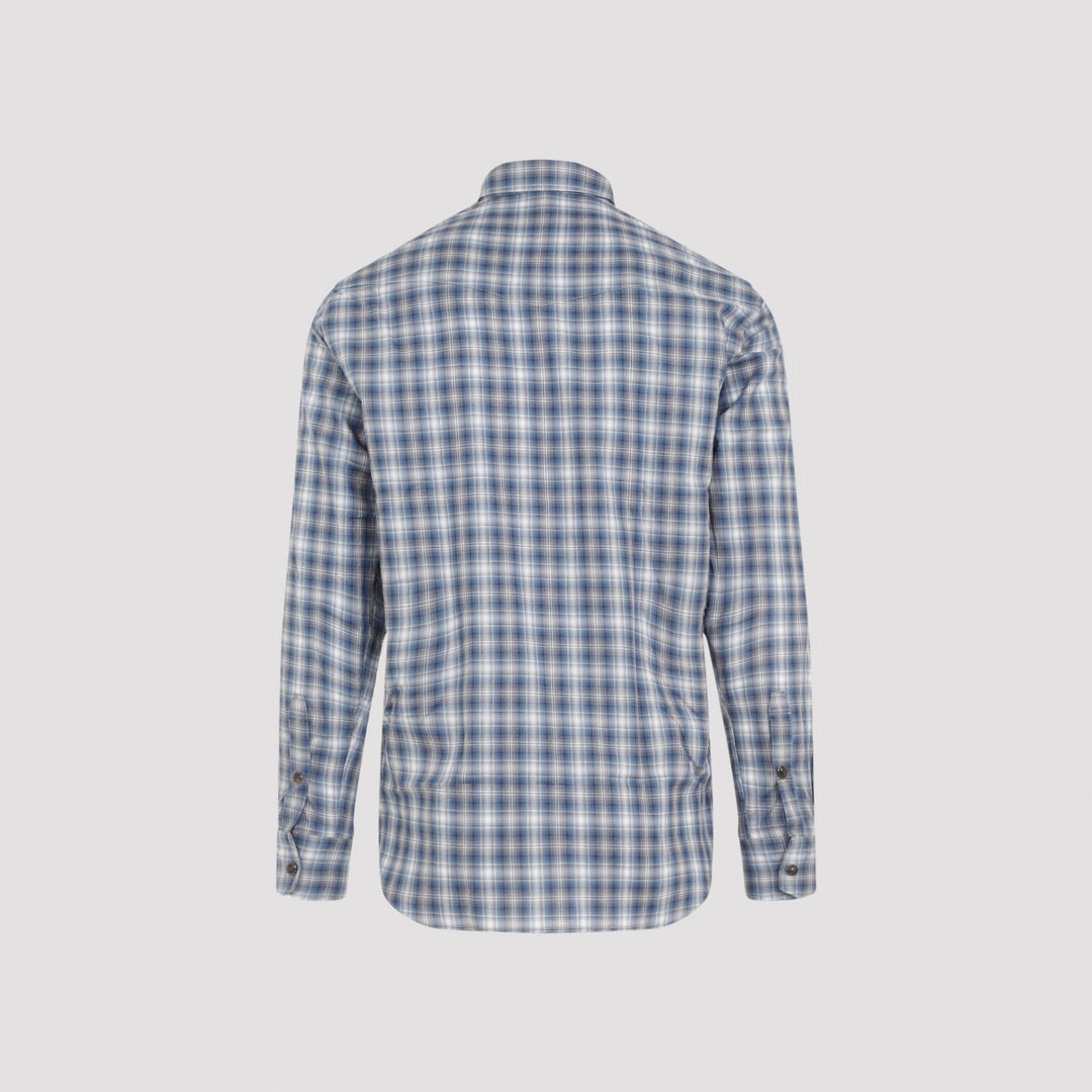 Brioni Shirts - Blu | 0805c635934c227de92055885cdd6133e81dfc3e