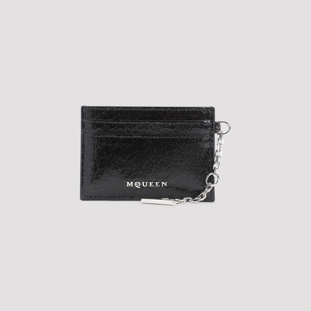 Alexander Mcqueen Credit card case - Nero | 32168ad14574e6e3bacf194e5982de89ef699669