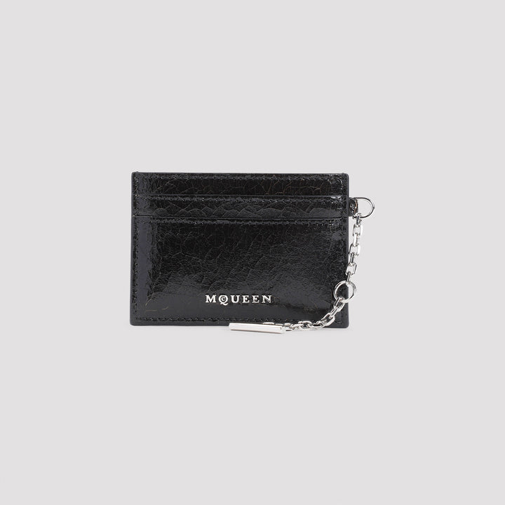 Alexander Mcqueen Credit card case - Nero | 32168ad14574e6e3bacf194e5982de89ef699669