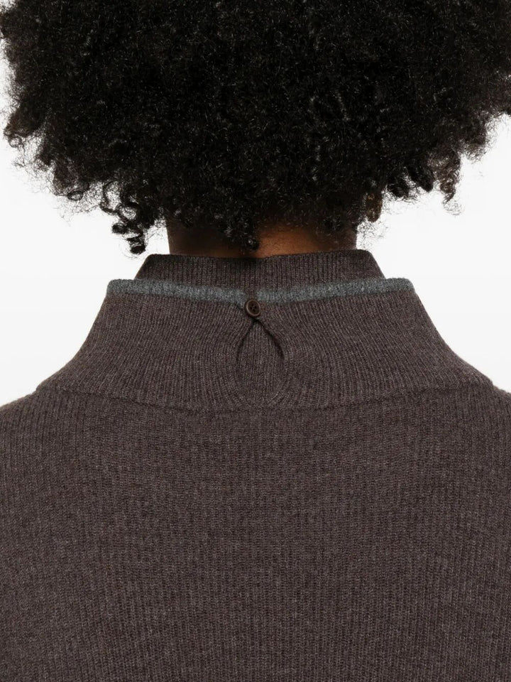 Brunello Cucinelli MAGLIA - Marrone | 5cebc5886d453c7e3f3ead4b8e0bf3a453ea2583