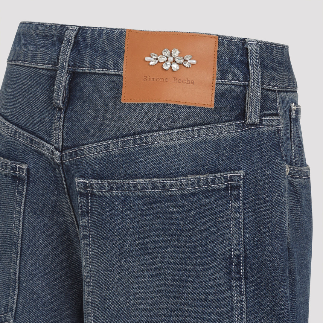 Simone Rocha Jeans - Blu | f9a9764153d7624d41ae34c8f313b2c3520f88a9
