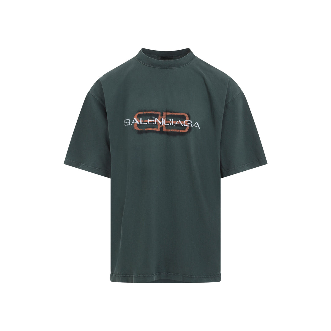 Balenciaga T-shirts - Verde | 01d44a9fa6da57610940ee3547206001a18926e1