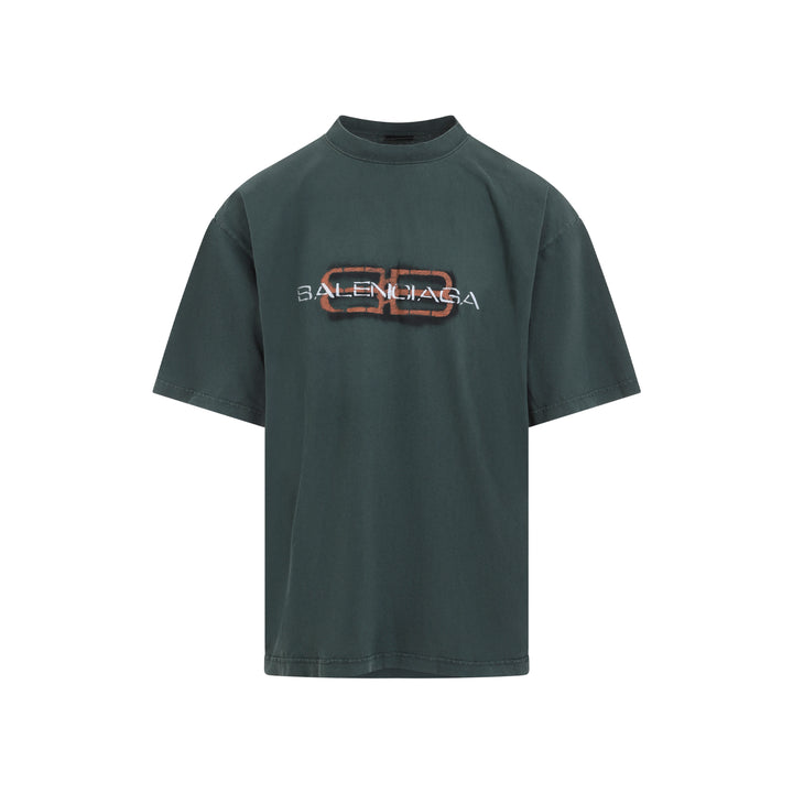 Balenciaga T-shirts - Verde | 01d44a9fa6da57610940ee3547206001a18926e1