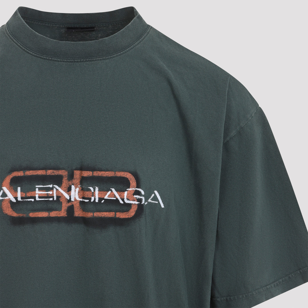 Balenciaga T-shirts - Verde | e48693e50889f9694948a4f8de77e576fa31b5ed