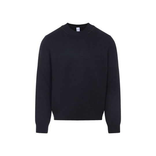 Dark Blue Cashmere Pullover